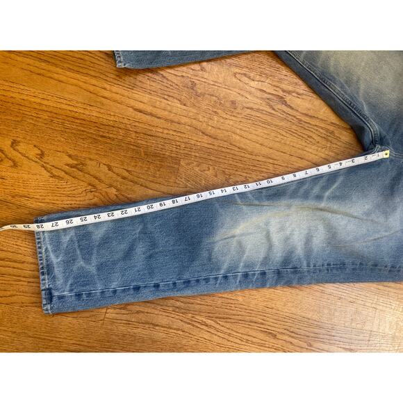 FEAR OF GOD button fly straight leg jeans 28 - Picture 9 of 10